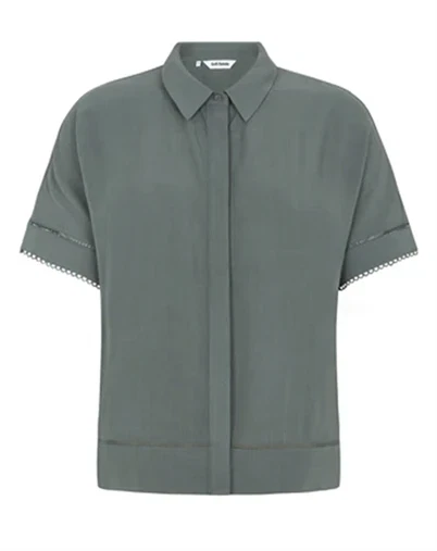 Soft Rebels - SRLima Freedom Skjorte - Balsam Green